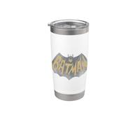 Batman Classic TV Series Show Logo Gobelet isotherme en acier inoxydable double paroi