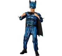 Batman - Costume "Bat-Tech Deluxe" - Garçons BN5832 (128) (Bleu/Noir)