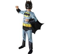 Batman - Costume - Garçon BN5116 (L) (Gris/Noir/Jaune)