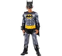 Batman - Costume "Refresh" - Enfants BN5667 (128) (Gris/Noir/Jaune)