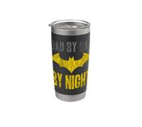 Batman Dad by Day Gobelet isotherme en acier inoxydable double paroi