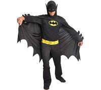 Batman Dark Knight Costume déguisement Adult Original DC Comics (Taille XL), Noir