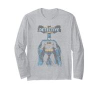 Batman Detective Comics DC Hero Batman Logo Night Vigilante Manche Longue