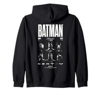 Batman Face of a Hero Through The Years Sweat à Capuche