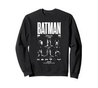 Batman Face of a Hero Through The Years Sweatshirt