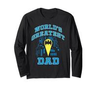 Batman Father's Day World's Greatest Dad Manche Longue