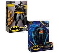 BATMAN - FIGURINE DELUXE 30 CM - DC COMICS - Figurine Articulée De 30 cm A Fonctions Avec Accessoires, Effets Sonores et Lumineux - 6055944 - Jouet Enfant 4 Ans et +