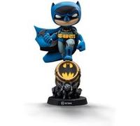 Batman - Figurine Mini Co. PVC Batman on Bat-Signal (Blue Variant) 15 cm