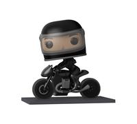 Batman - Figurine Pop! Rides Deluxe Selina On Motorcycle 15 Cm