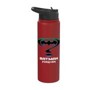 Batman Forever Logo with Title Stainless Steel Insulated Water Bottle