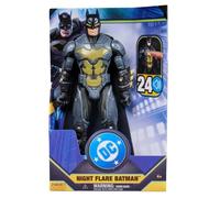 DC Comics - Figurine Batman Furtif Deluxe 30 Cm - Figurine Articulée - Créez Vos Propres Combats Masqués - Super Héros - 24 Effets Sonores & Lumineux - Jouet À Collectionner - Jouet Enfant 4 Ans Et +