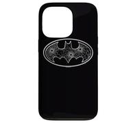 Batman Glass Hole Logo Coque pour iPhone 13 Pro