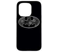 Batman Glass Hole Logo Coque pour iPhone 15 Pro
