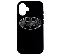 Batman Glass Hole Logo Coque pour iPhone 16