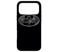 Batman Glass Hole Logo Coque pour iPhone 17 Pro Max