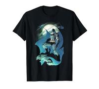 Batman Glow of The Moon T-Shirt, Homme, Noir, 4XL