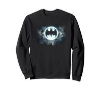 Batman Halloween Bat Signal in The Sky Sweatshirt