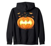 Batman Halloween Jack-o-Lantern Pumpkin Logo Sweat à Capuche