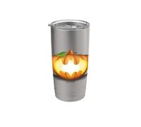 Batman Halloween Pumpkin Logo Gobelet isotherme en acier inoxydable double paroi