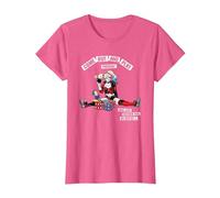 Batman Harley Quinn Come Out and Play T-Shirt, Femme, Rose Chiné, XXL