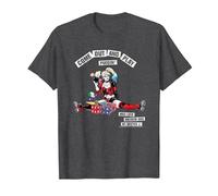 Batman Harley Quinn Come Out and Play T-Shirt, Homme, Chiné Foncé, XL