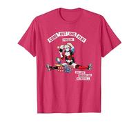 Batman Harley Quinn Come Out and Play T-Shirt, Homme, Rouge Chiné, XL
