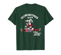 Batman Harley Quinn Come Out and Play T-Shirt, Homme, Vert Forêt, M