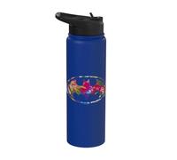 Batman Hawaiian Shield Stainless Steel Insulated Water Bottle