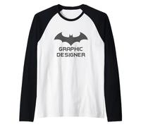 Batman Hush Graphic Designer Manche Raglan