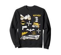 Batman Icons and Gadgets Sweatshirt