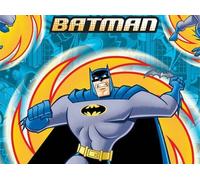 Batman - imprimé - Nappe, plastique SG29265 (taille unique) (Jaune/Bleu)