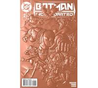 Batman Incorporated #2 Volume 2 (2022) Cover C by Chris Burnham “’90s Cover Month Foil Multi-Level Embossed” with Rated Comics acrylic backer