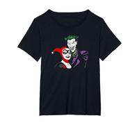 Batman Joker & Harley Quinn T-Shirt, Femme Grandes Tailles, Noir, 6X