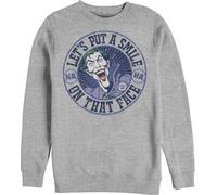 Batman - "Joker" Sweat-shirt pour homme BI52966 (M) (Gris)