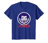 Batman Joker Target T-Shirt, Enfant, Bleu Royal, 3 Ans
