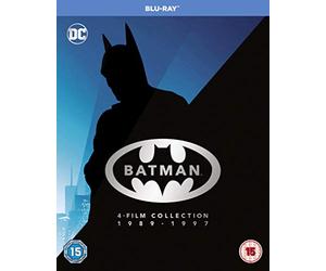Batman Legacy - Batman, Batman Returns, Batman Forever, Batman and Robin [Blu-ray] [Import anglais]