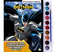 Batman Livro Para Pintar Com Aquarelle