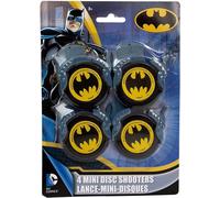 Batman - Logo Disc-Shooter 4er-Pack SG31264 (Taille unique) (Noir/Jaune)