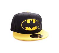 Batman - Logo et Visière Casquette - Noir/Jaune
