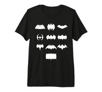 Batman Logo Evolution T-Shirt Haut de Gamme