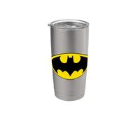 Batman Logo Gobelet isotherme en acier inoxydable double paroi