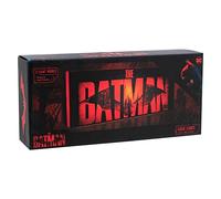 Batman Lumière logo The Officiellement licencié, Deux modes d'éclairage, Cadeau pour fans de super-héros, Noir et rouge