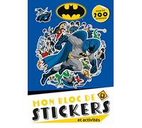 Batman - Mon bloc de stickers et activités