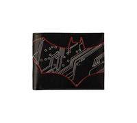 BATMAN Mw857252bat, Portefeuille Bourse Mixte Adulte, Noir et Rouge, One Size