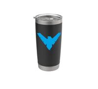 Batman Nightwing Symbol Logo Gobelet isotherme en acier inoxydable double paroi
