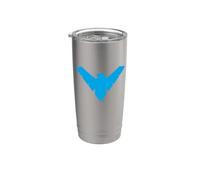 Batman Nightwing Symbol Logo Gobelet isotherme en acier inoxydable double paroi