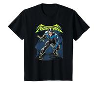 Batman Nightwing T-Shirt, Enfant, Noir, 2 Ans