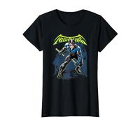 Batman Nightwing T-Shirt, Femme, Noir, 3XL