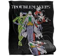 Batman Original Gangsters Plaid ultra doux au toucher soyeux - 152 x 127 cm