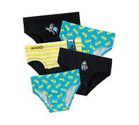 Batman - Pack de 5 sous-vêtements - DC Comics - Garçon, Multicolore, 7-8 ans